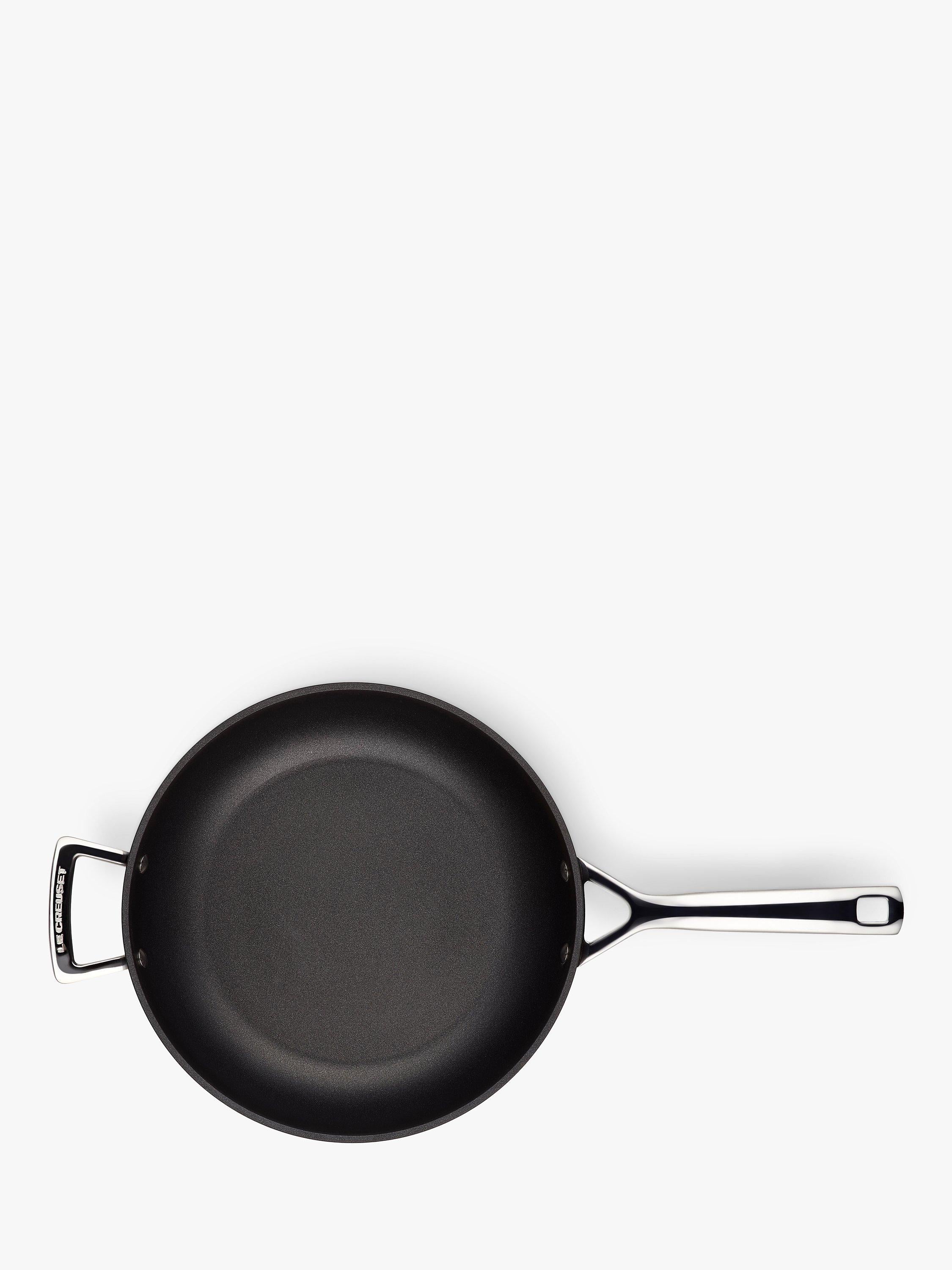 Le Creuset Toughened Non-Stick Deep Frying Pan 28cm, imported from the UK