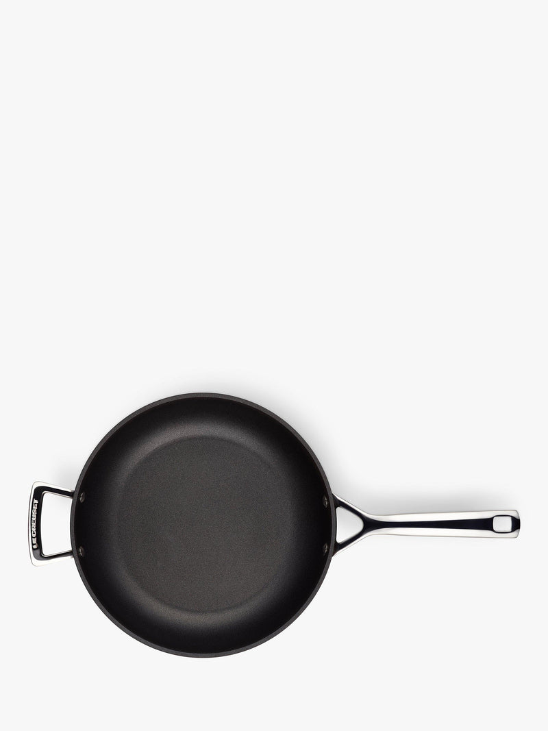 Le Creuset Toughened Non-Stick Deep Frying Pan 28cm, imported from the UK