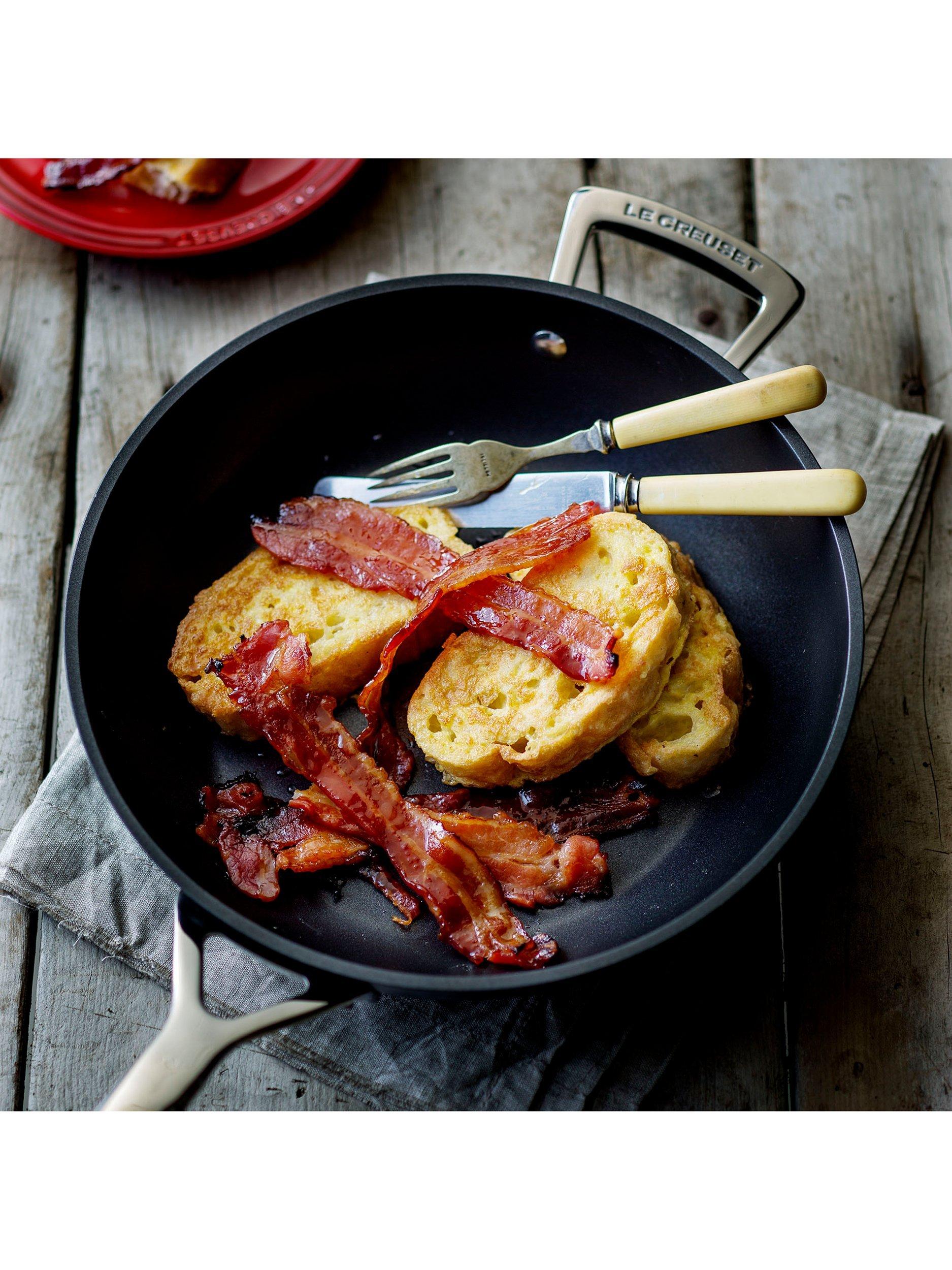 مقلاة Le Creuset Toughened Non-Stick Deep Frying Pan مقاس 28 سم، مستوردة من المملكة المتحدة