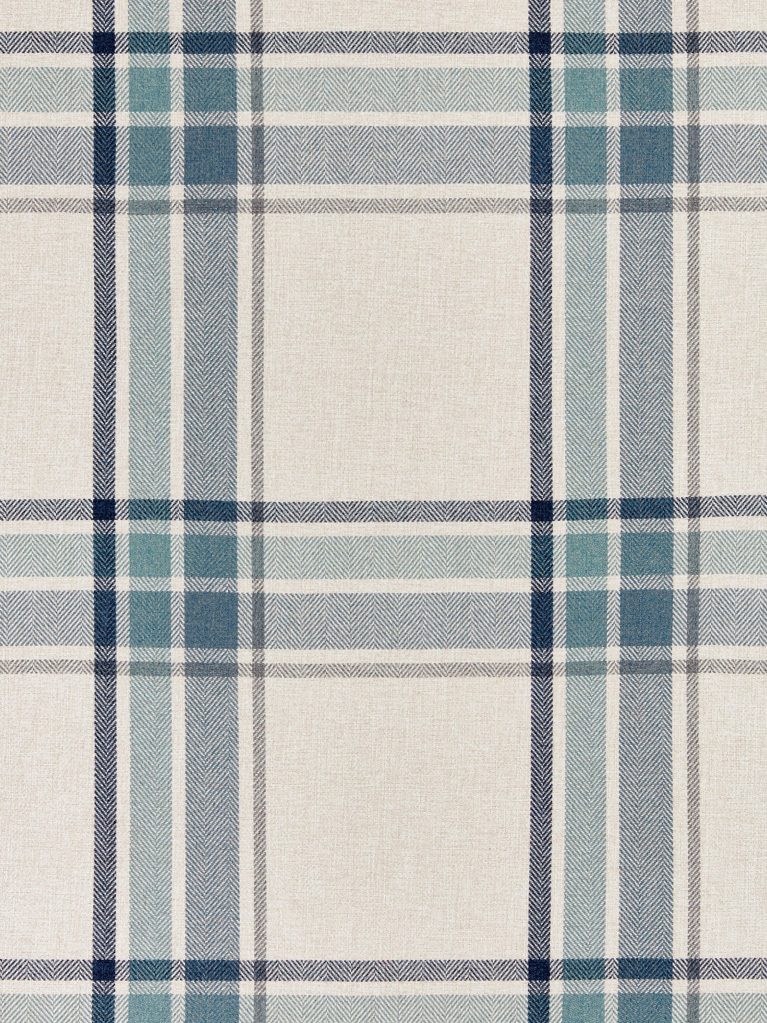 John Lewis Afton check weave thermal curtains 167x137cm (British brand)
