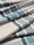 John Lewis Afton check weave thermal curtains 167x137cm (British brand)