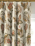 John Lewis Cordelia floral weave lined curtains 137cm drop - British product