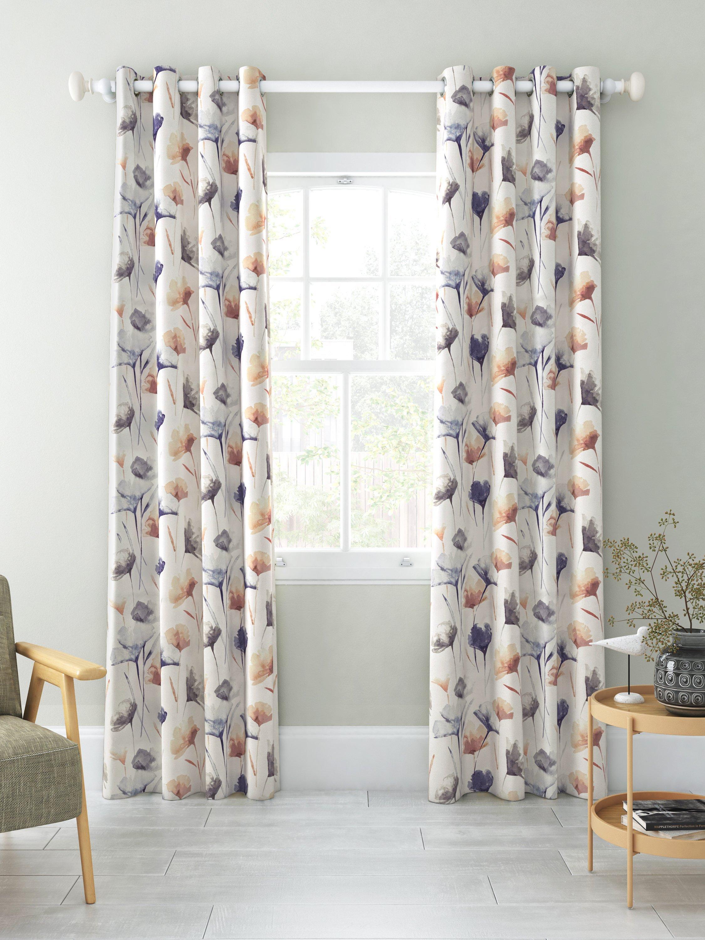 John Lewis ginkgo print blackout curtains 137x167cm - British product