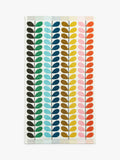 Orla Kiely Duo Stem Multi Bath Sheet 150x100cm, imported from the UK
