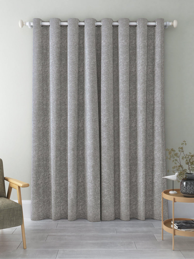 John Lewis boucle blackout curtains 182cm drop (British brand)