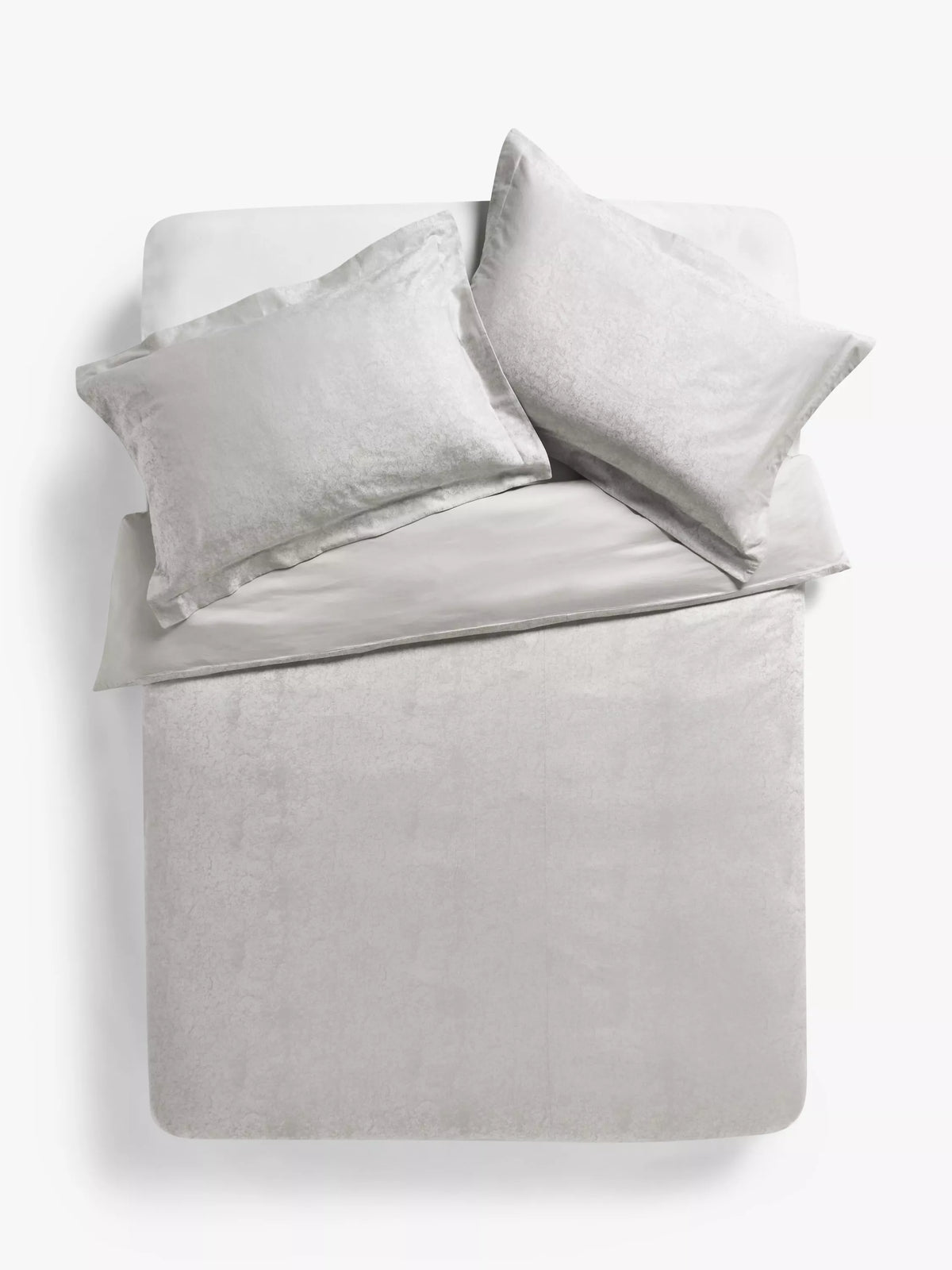 John Lewis Amie Luxe pure cotton jacquard pillowcase Standard - British product