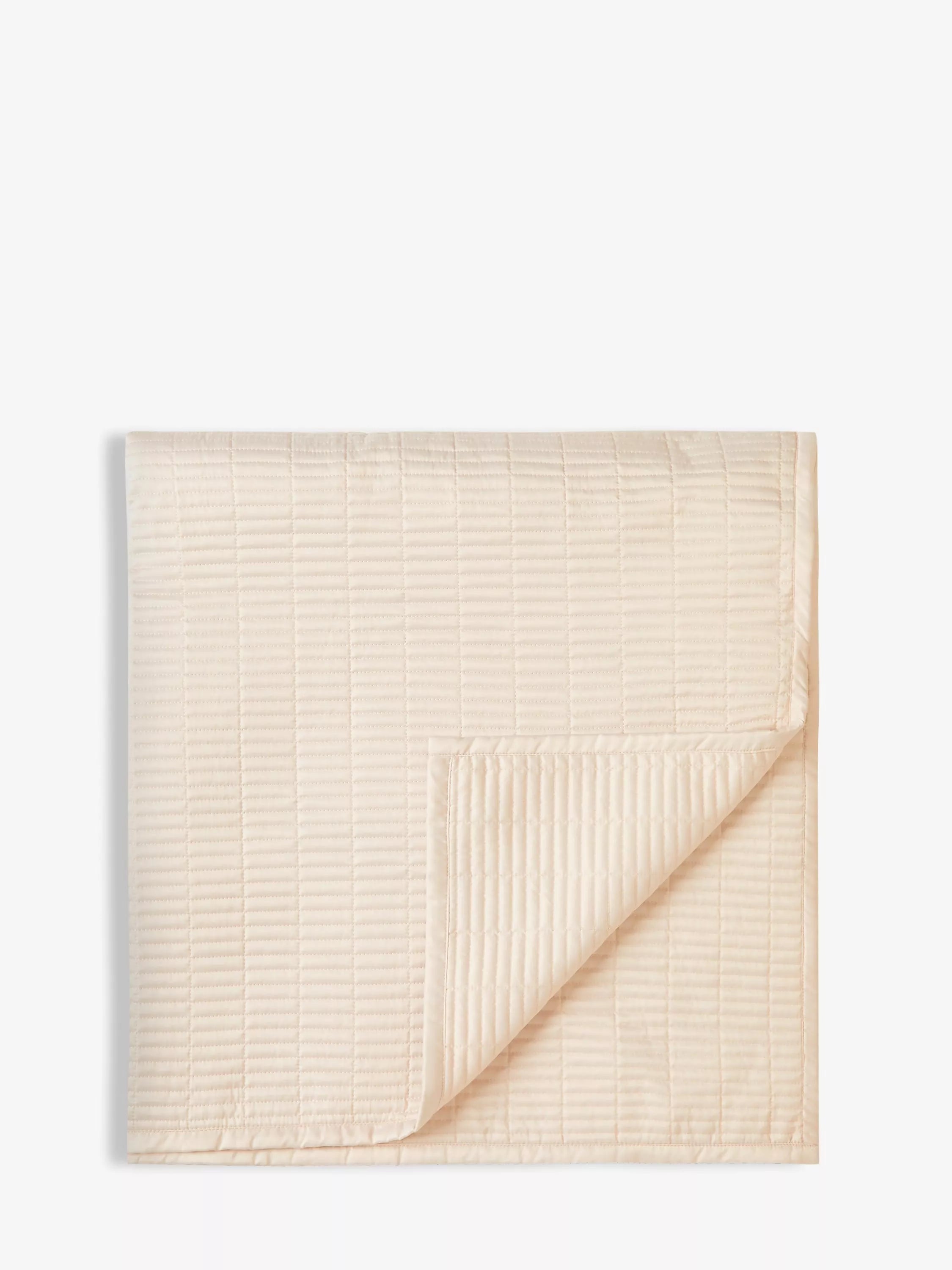 John Lewis ANYDAY Moda Bedspread - Nougat