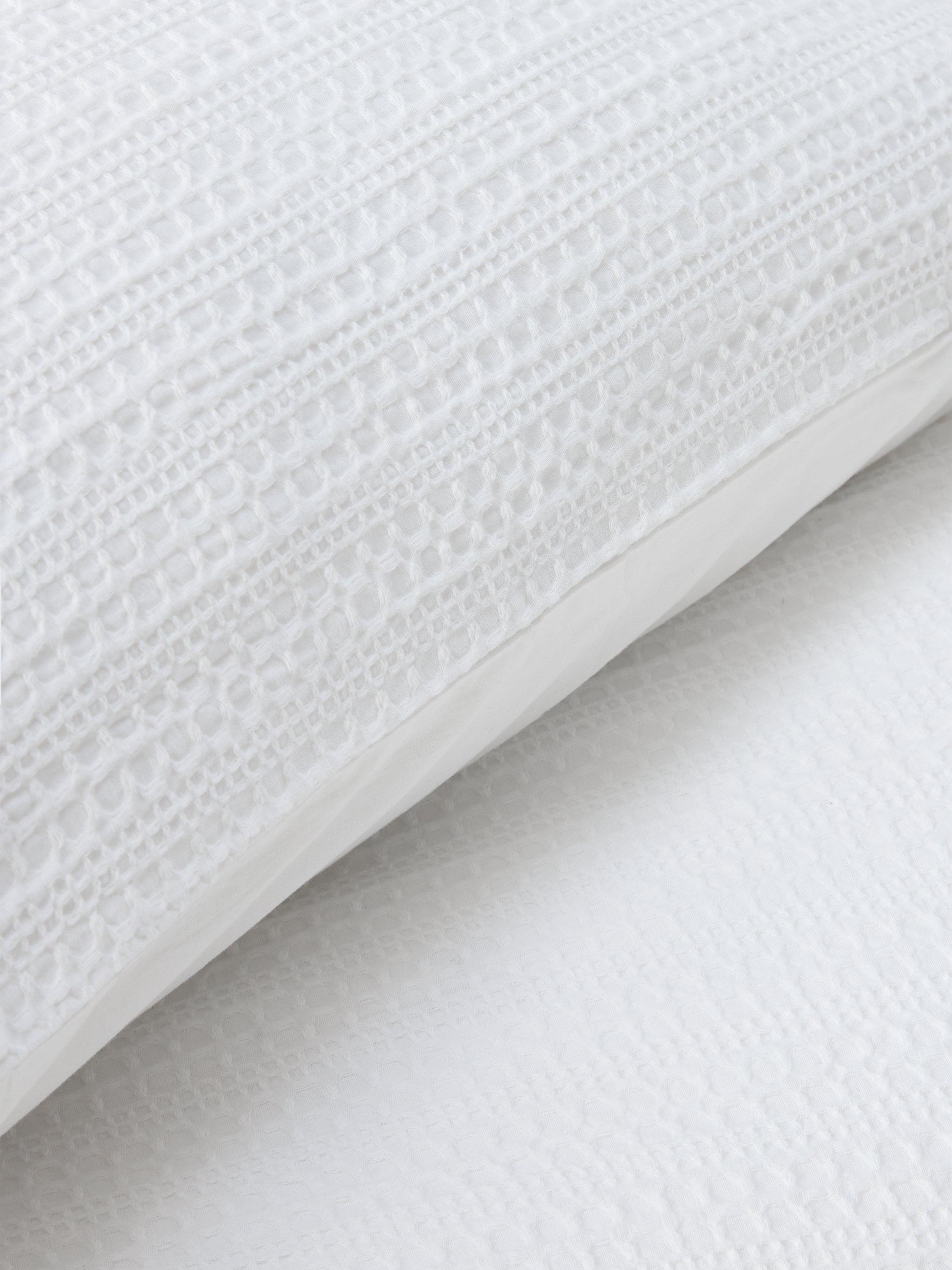 John Lewis stripe waffle cotton bedding, imported from the UK