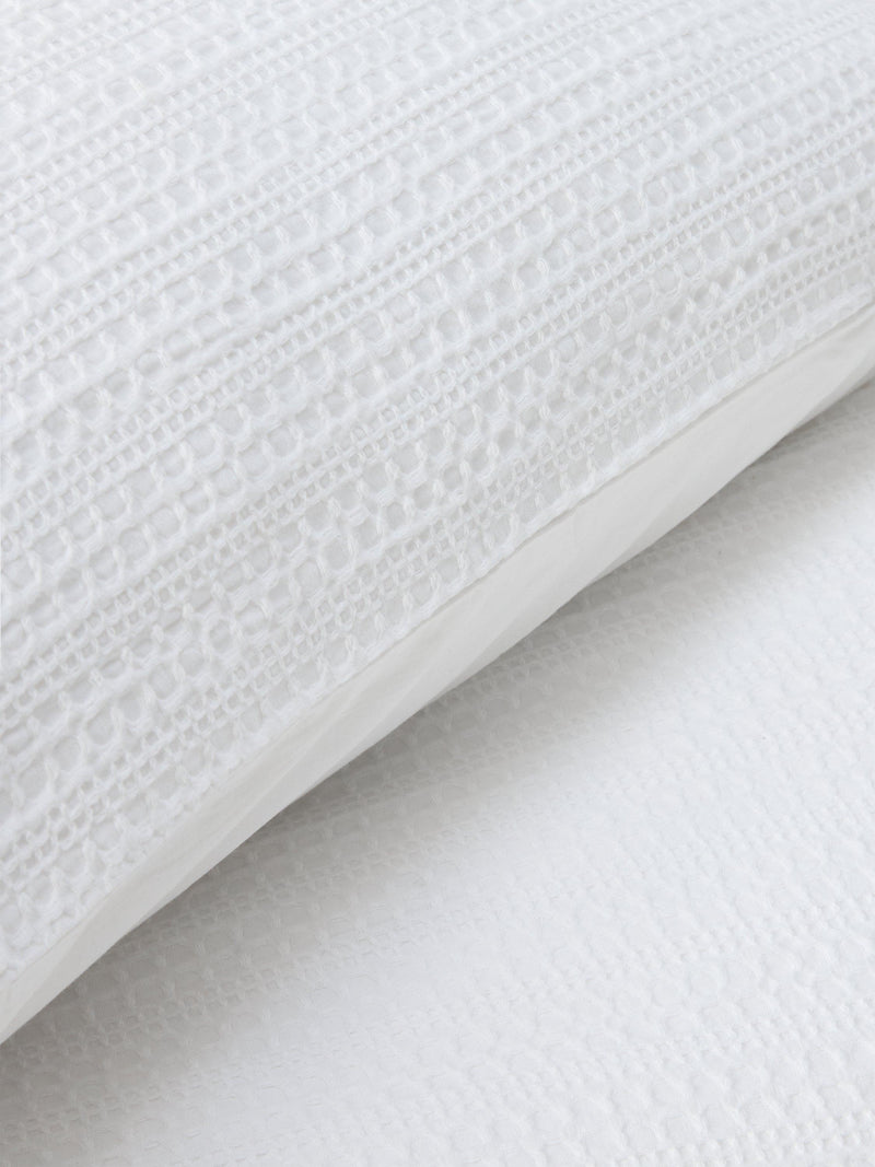 John Lewis stripe waffle cotton bedding, imported from the UK
