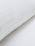 John Lewis stripe waffle cotton bedding, imported from the UK