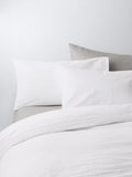 John Lewis ANYDAY stripe seersucker bedding set super king, UK version