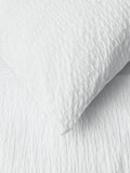 John Lewis ANYDAY stripe seersucker bedding set super king, UK version