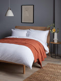 John Lewis mini waffle bedding in textured cotton, UK version