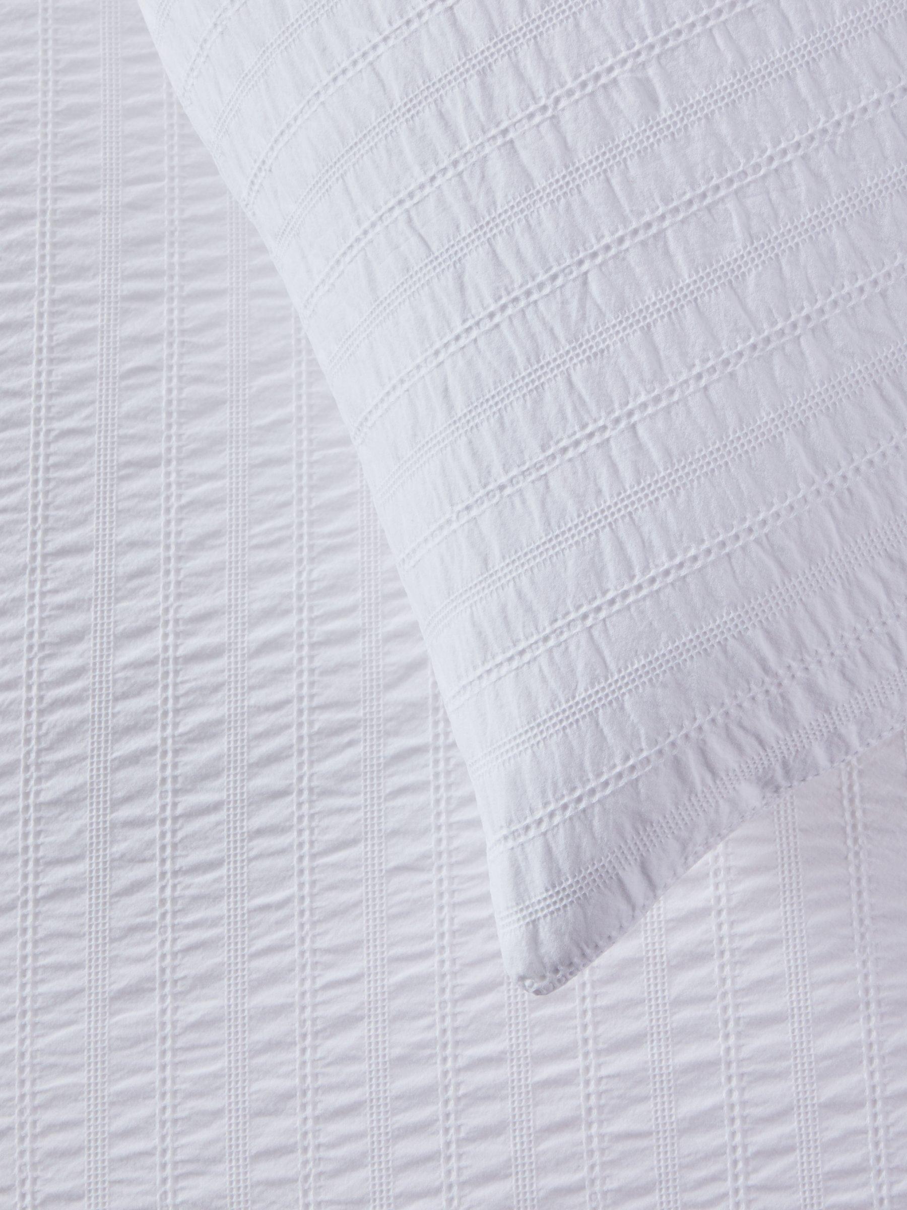 John Lewis mini waffle bedding in textured cotton, UK version