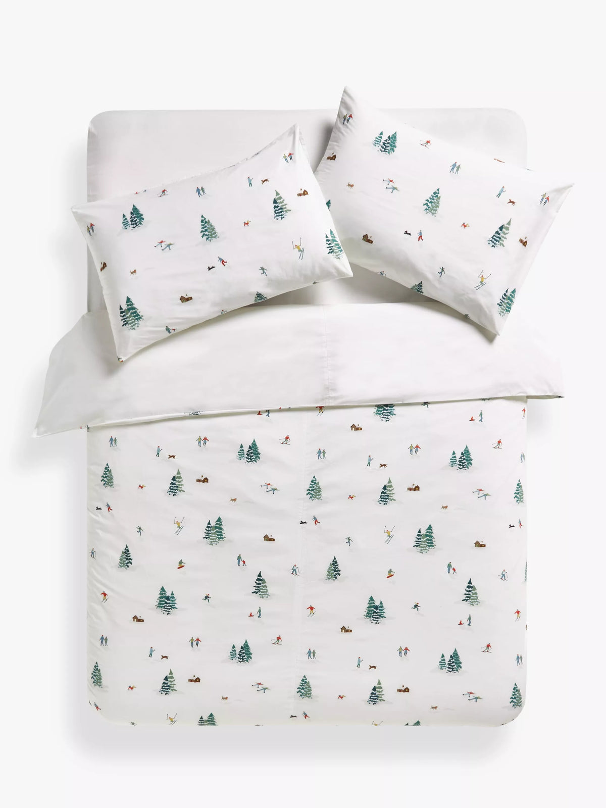 John Lewis Winter Scene duvet cover set double, imported from the UK