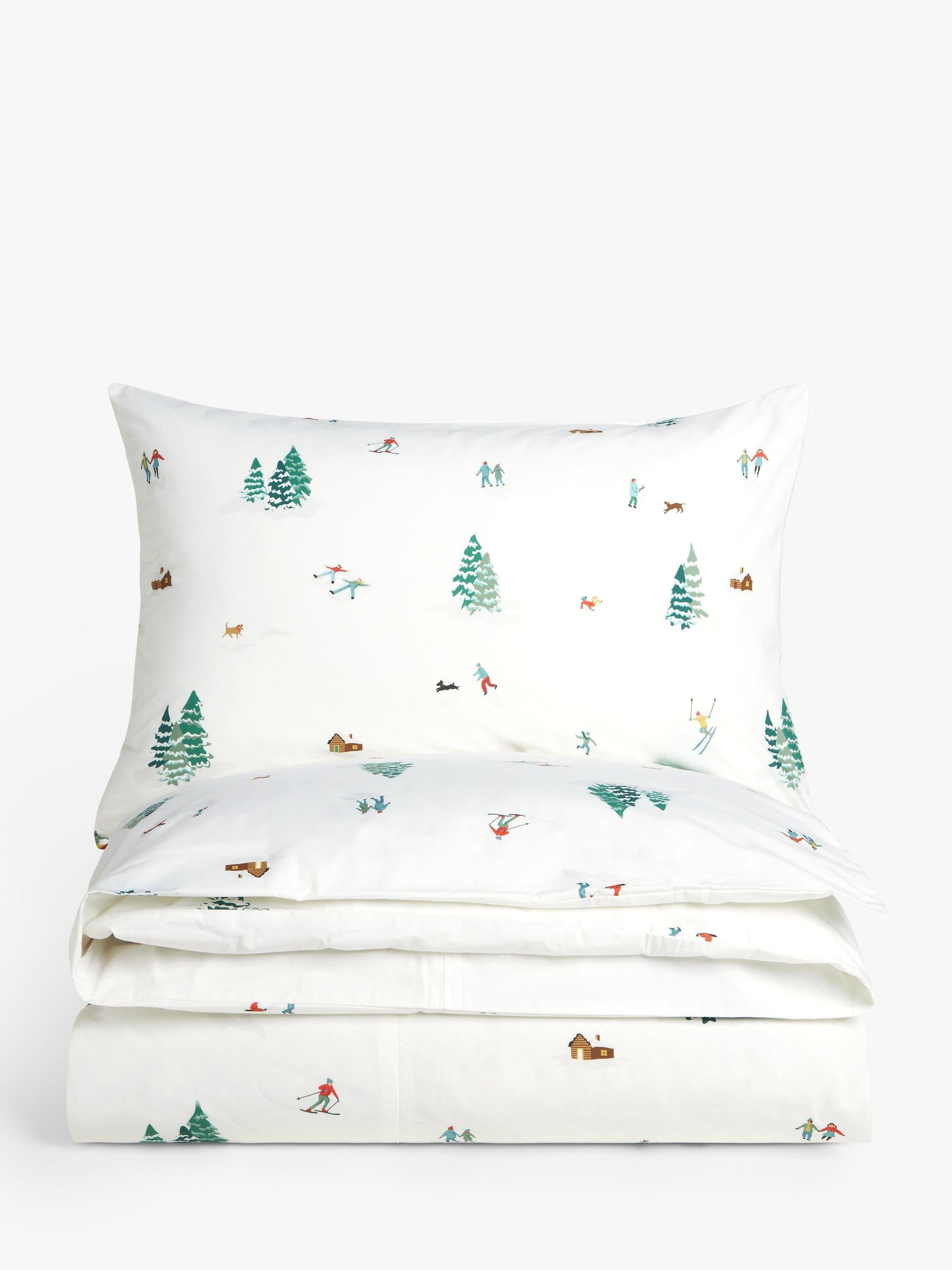 John Lewis Winter Scene duvet cover set double, imported from the UK