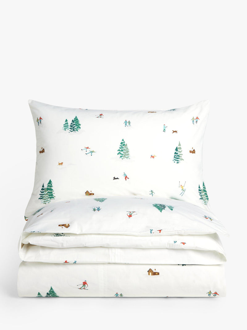 John Lewis Winter Scene duvet cover set double, imported from the UK