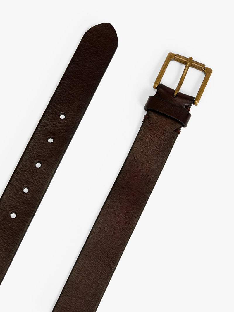 John Lewis leather belt with roller buckle 35mm, UK version