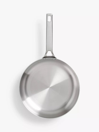 John Lewis 5-Ply Thermacore Stainless Steel Uncoated Frying Pan - اشترِ عبر الإنترنت من McGrocer