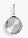 John Lewis 5-Ply Thermacore Stainless Steel Uncoated Frying Pan, UK version