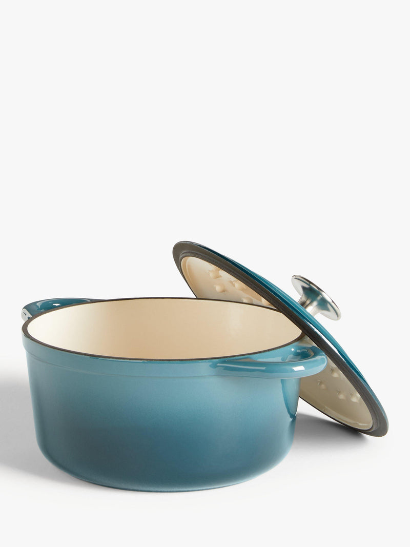 John Lewis cast iron round casserole, UK version