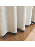 Orla Kiely Linear Stem eyelet curtain pair (British brand)