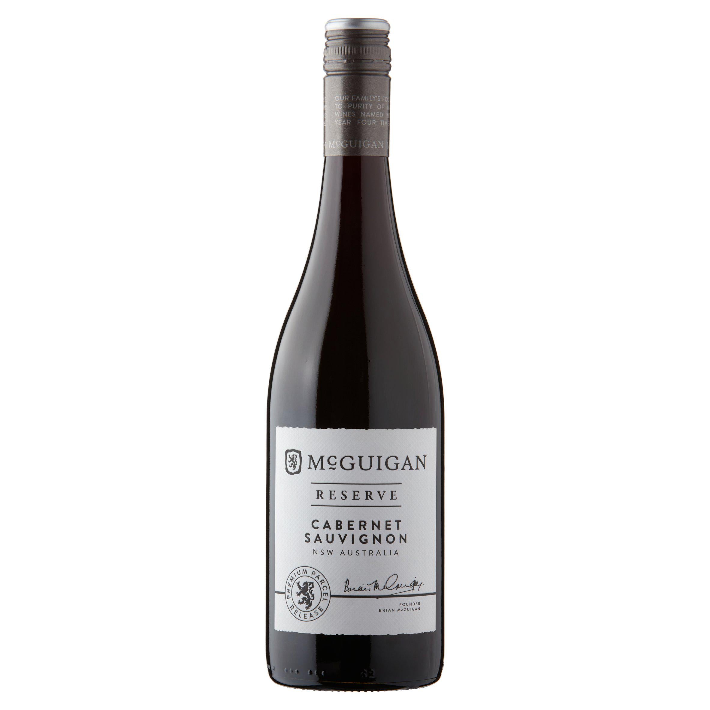 McGuigan Reserve Cabernet Sauvignon 75cl All red wine Sainsburys   