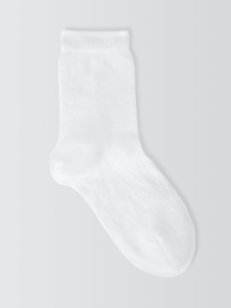 John Lewis Kids' Cotton Rich Socks Pack of 7
