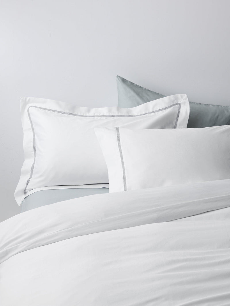 John Lewis 400 thread count cotton sateen standard pillowcase - British product