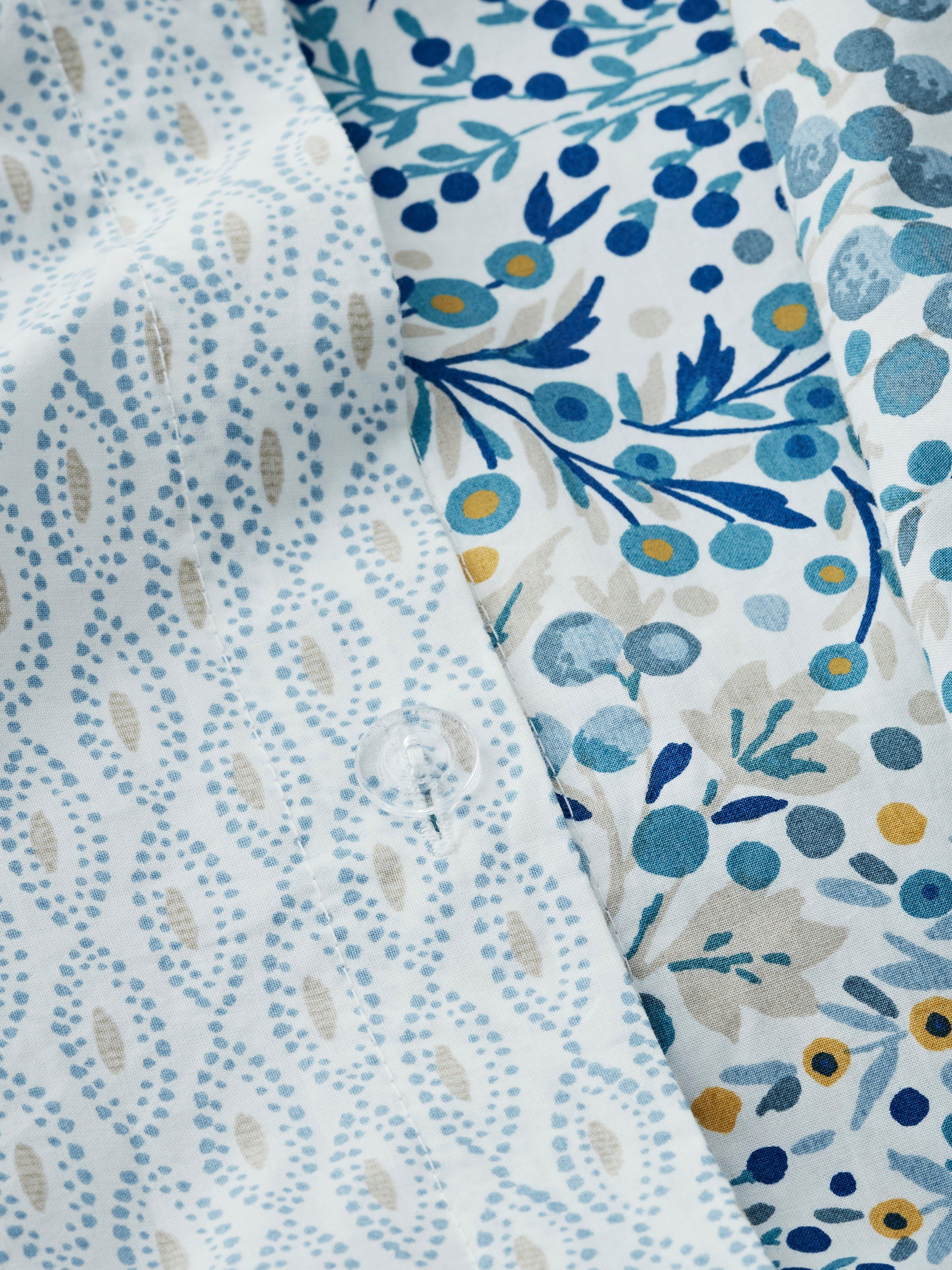 John Lewis Caravelle cotton percale duvet cover set double, UK version
