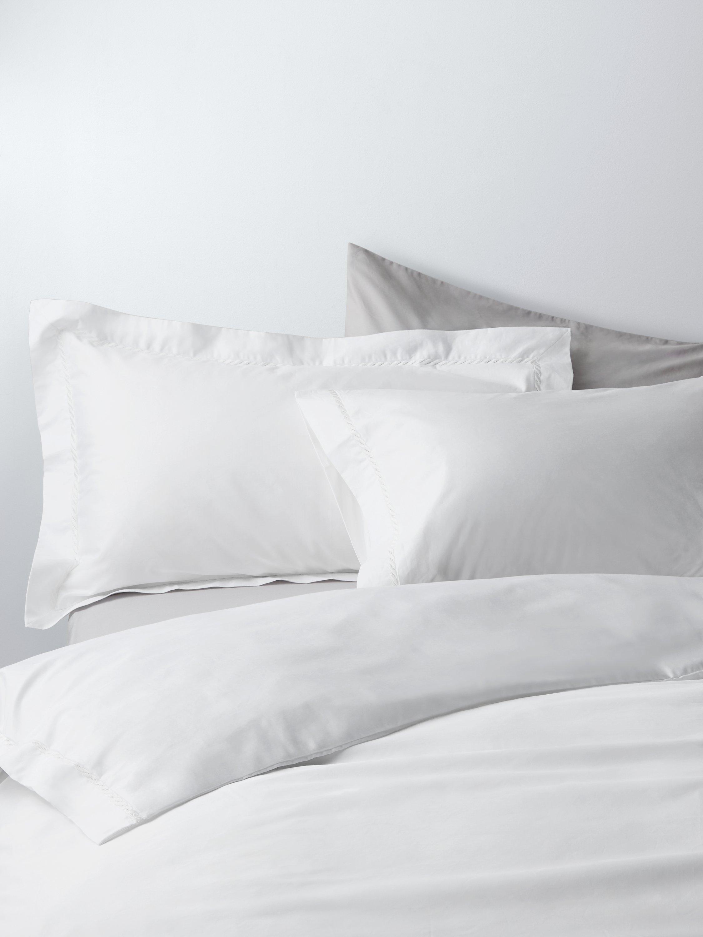 John Lewis 600 thread count stitch trim bedding, UK version