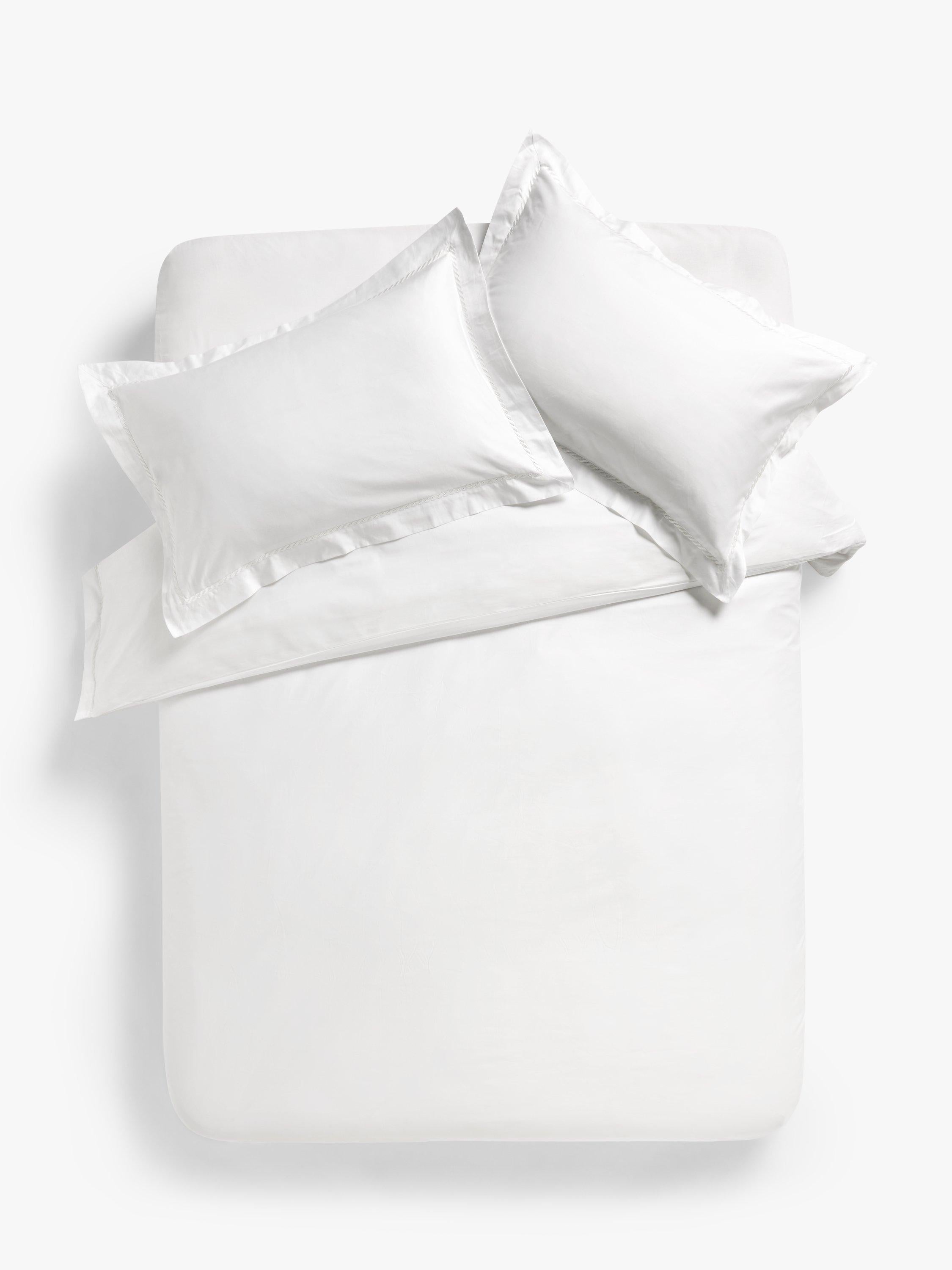 John Lewis 600 thread count stitch trim bedding, UK version