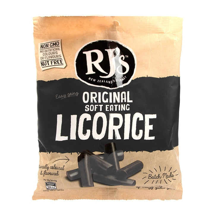 RJs Natural Licorice Raspberry 300g Bag