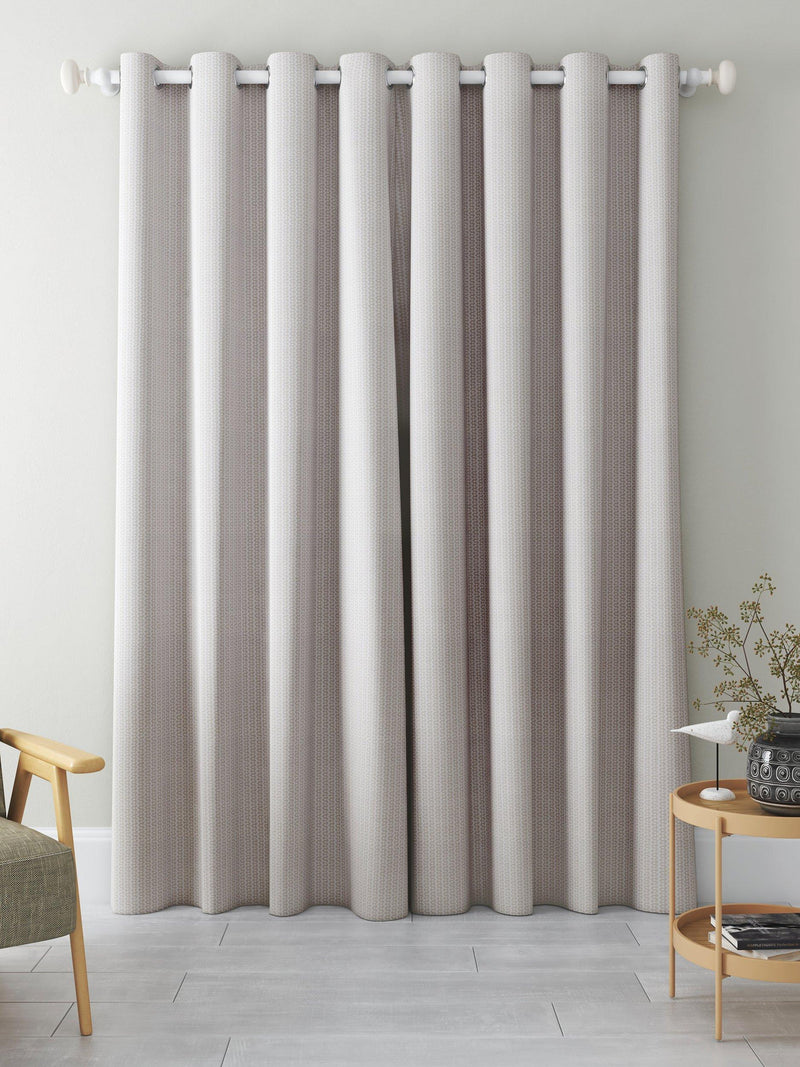 John Lewis Alda weave lined eyelet curtains - British product