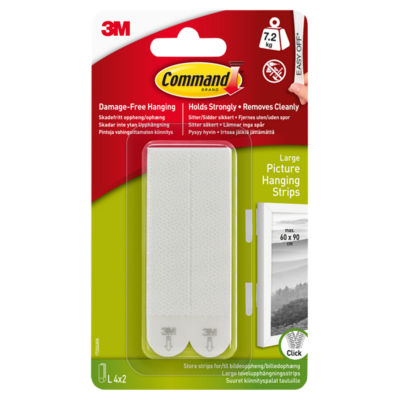 Command Large Picture Hanging Strips - British product