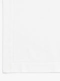 John Lewis Hem Stitch organic cotton white tablecloth 320x160cm, UK version