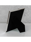 Elegance by Impressions silver plated ribbed photo frame - British product