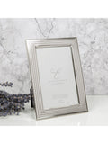Elegance by Impressions herringbone silver plated photo frame - British product
