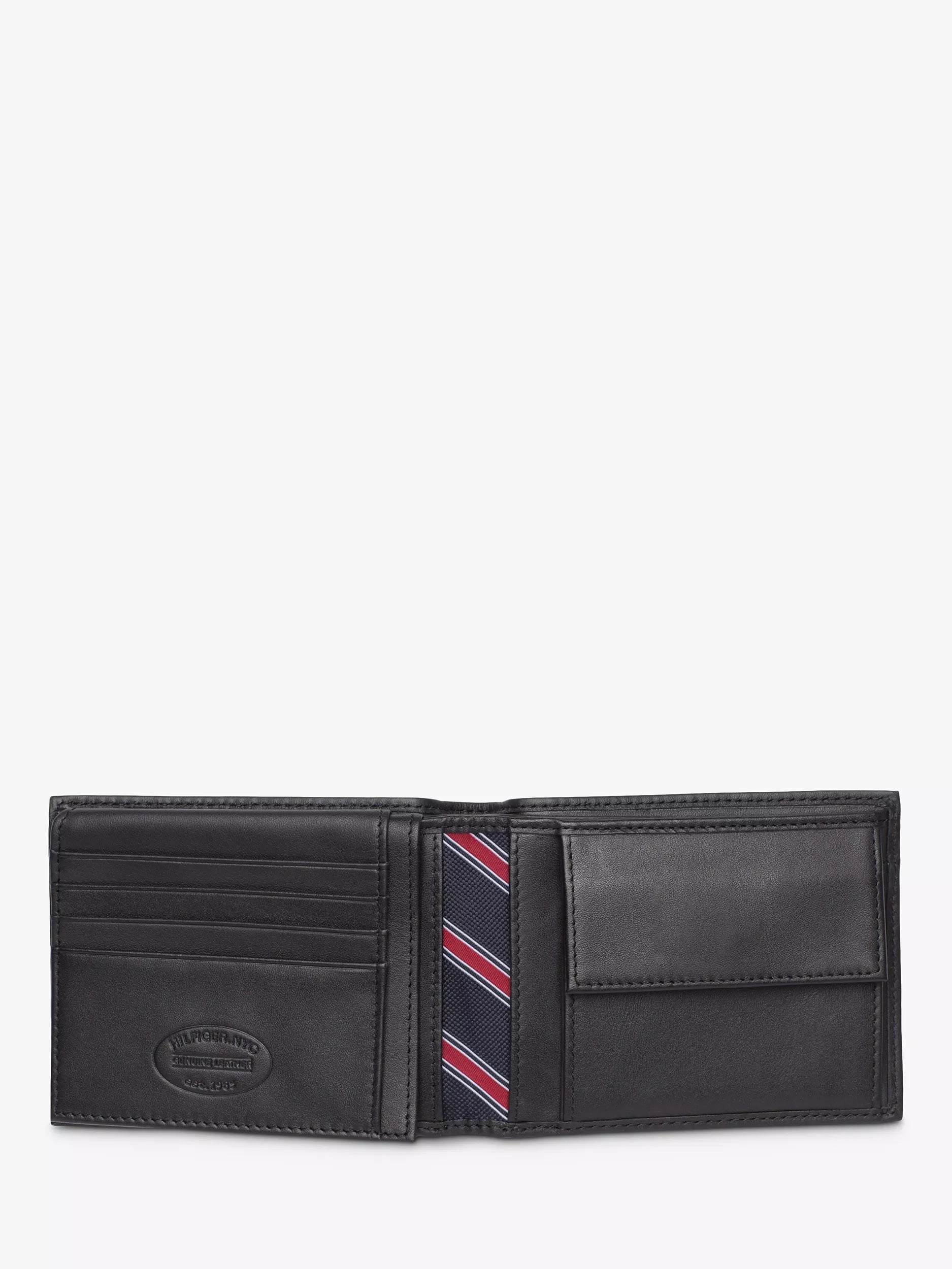 Tommy Hilfiger Eton Leather Flap Coin Wallet - British product