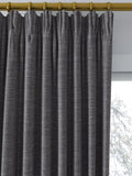 John Lewis Textured Weave Pair Blackout Lined Pencil Pleat Curtains