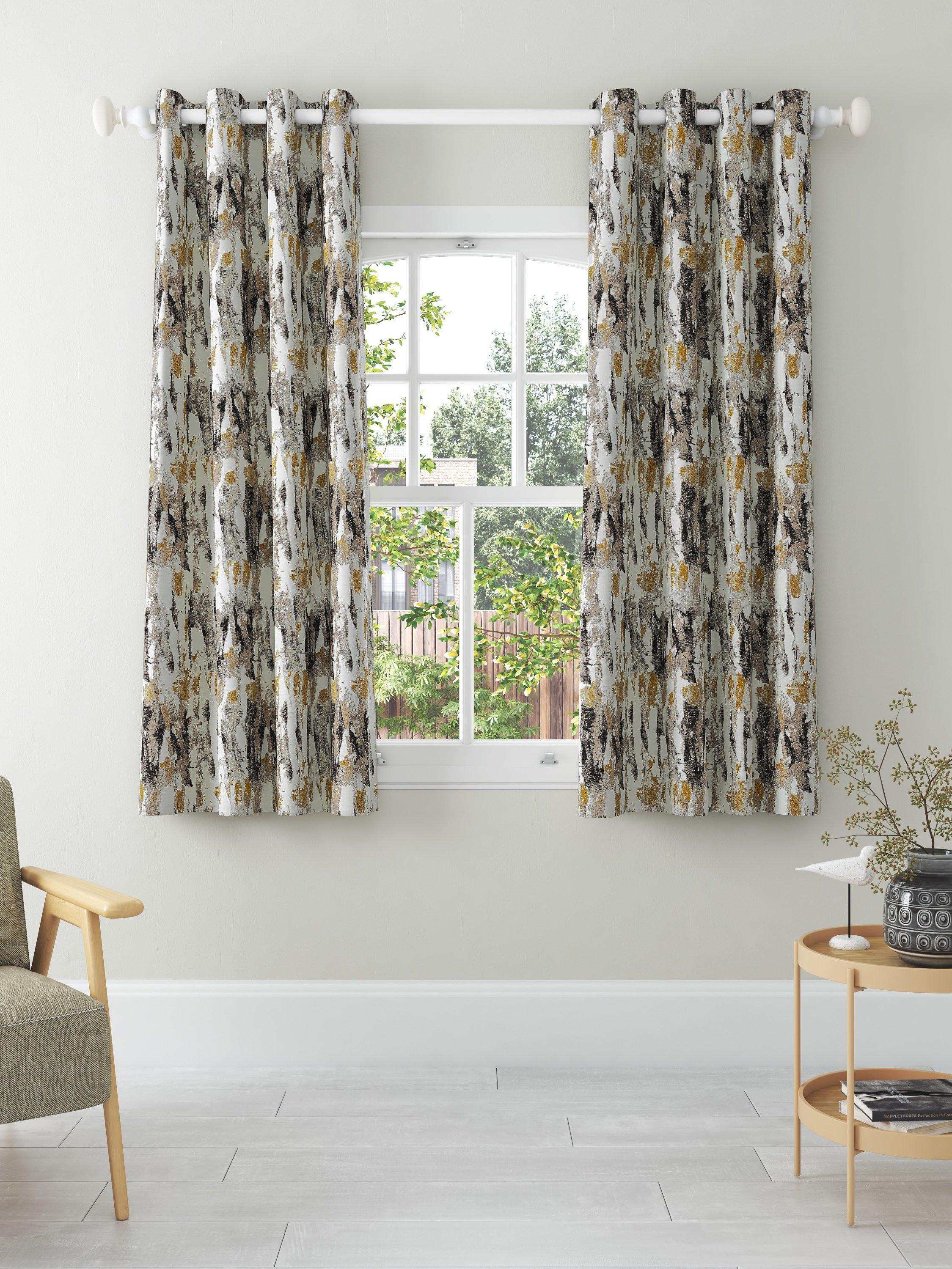 Harlequin Takara pair lined eyelet curtains 228x137cm - British product