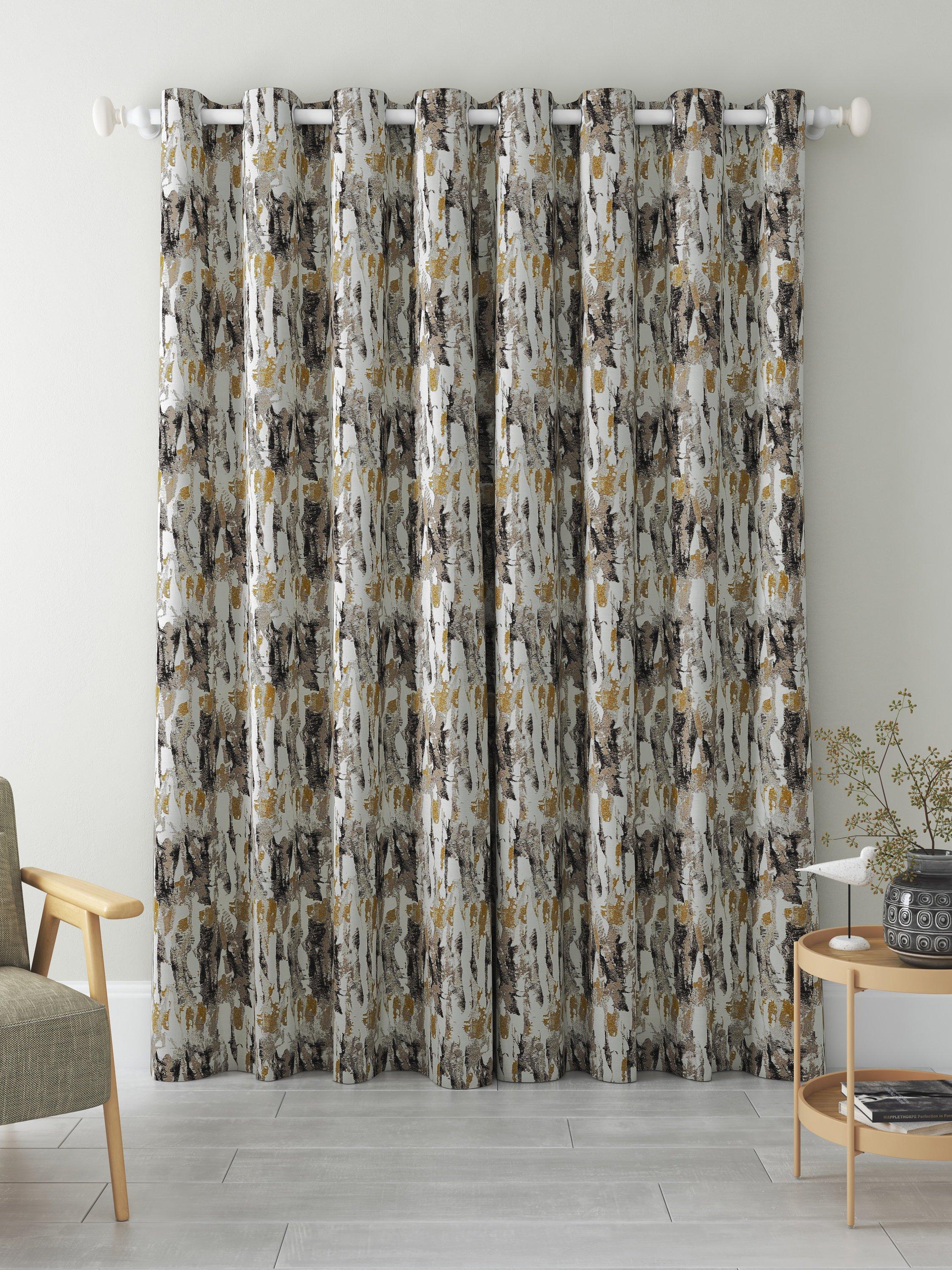 Harlequin Takara pair lined eyelet curtains 228x137cm - British product