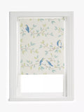 John Lewis Songbirds blackout roller blind greige (British brand)