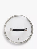 John Lewis glass saucepan lid 16cm, imported from the UK