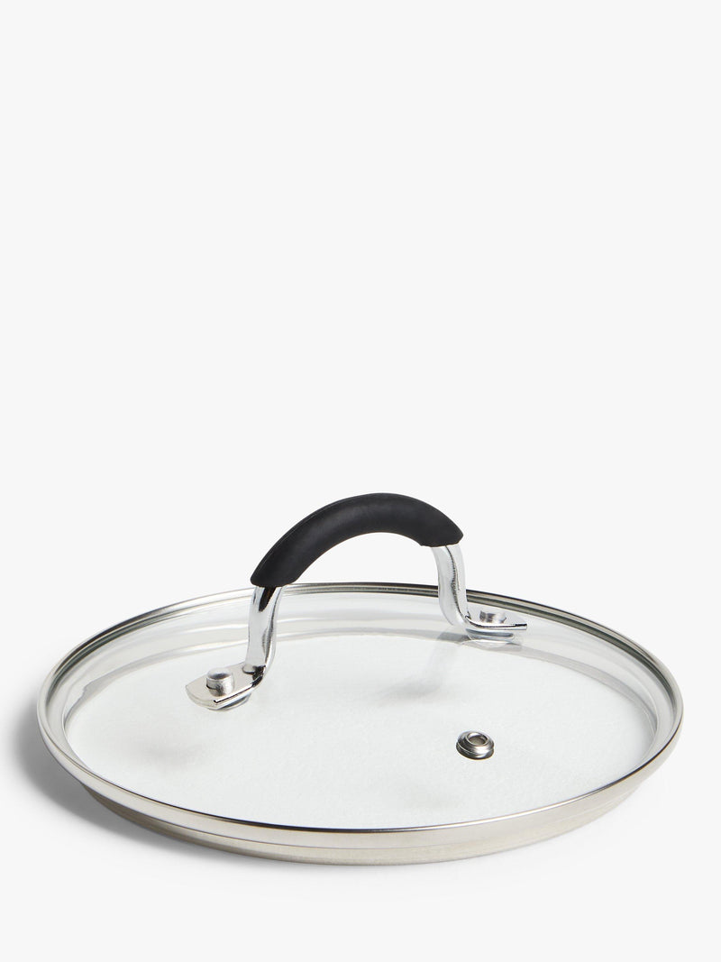 John Lewis glass saucepan lid 16cm, imported from the UK