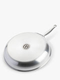 GreenPan Premiere Stainless Steel Ceramic Non-Stick Frying Pan, UK version