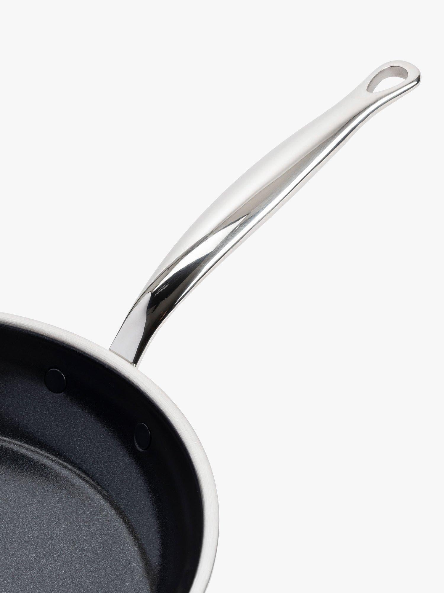 GreenPan Premiere Stainless Steel Ceramic Non-Stick Frying Pan, UK version