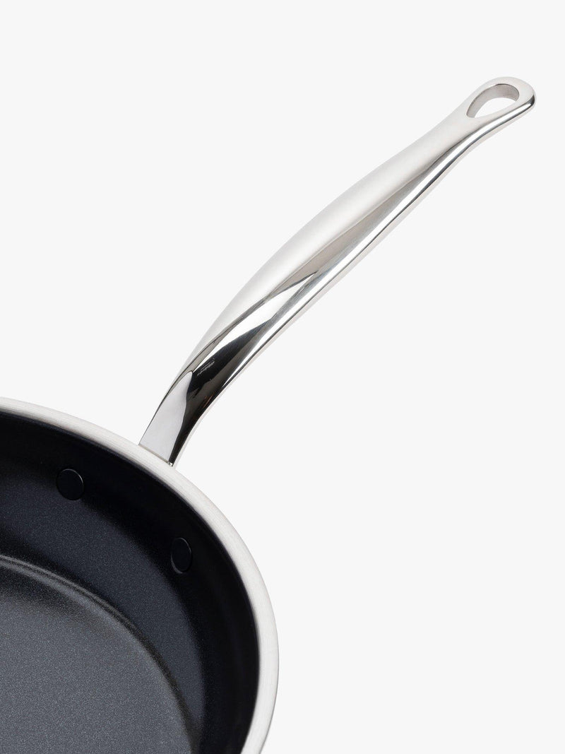 GreenPan Premiere Stainless Steel Ceramic Non-Stick Frying Pan, UK version