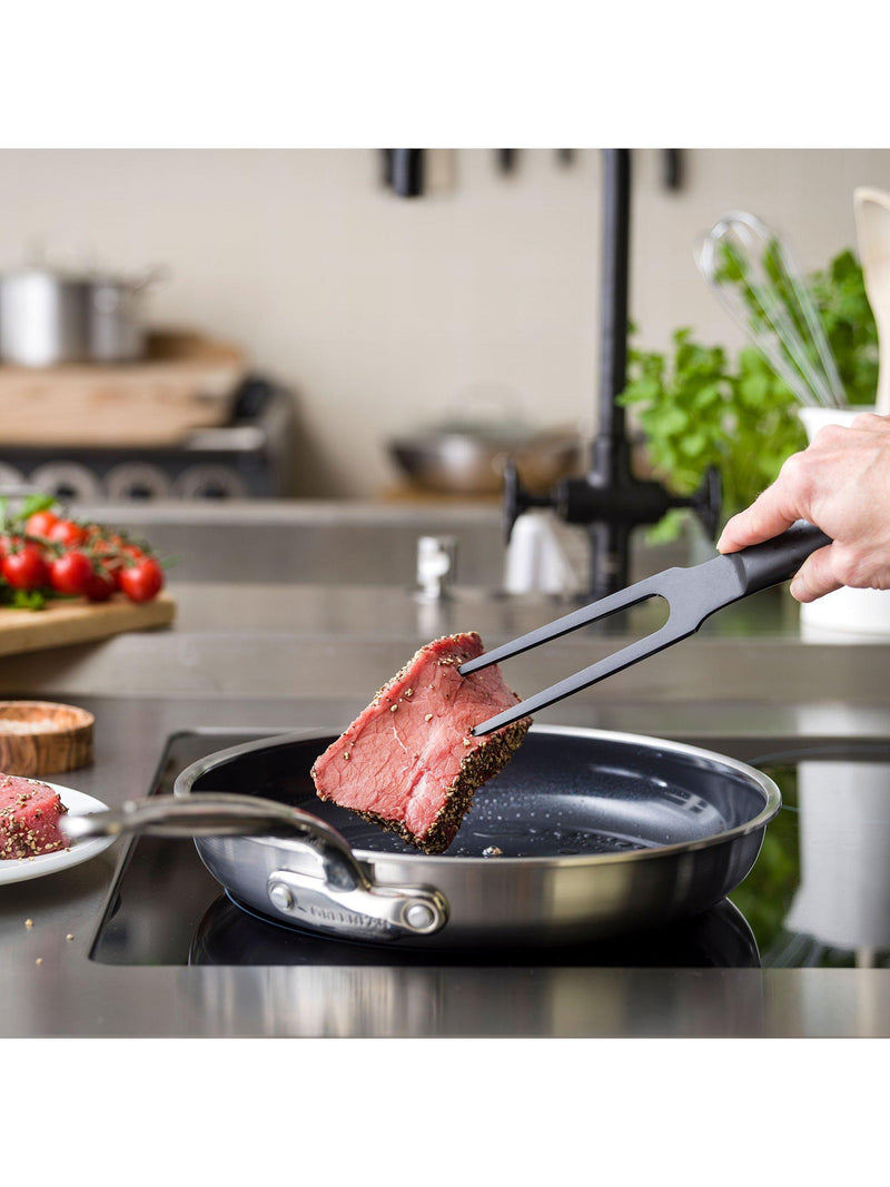 GreenPan Premiere Stainless Steel Ceramic Non-Stick Frying Pan, UK version
