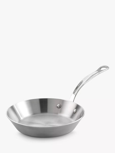 John Lewis Samuel Groves Tri-Ply Stainless Steel Frying Pan Cookware- Buy online at McGrocer